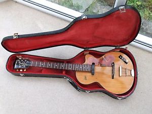 Hofner Guitar:Club 40:Vintage 1960:Archtop:Electro-acoustic:Road worn.