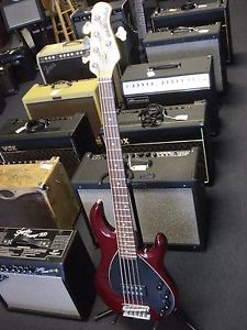 Musicman Stingray 5 string bass guitar