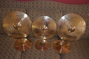Paiste Twenty Alchemy 20" drum 6 cymbal lot splash crash rock custom china sweet