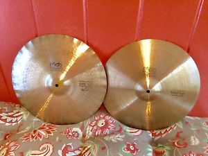 Paiste 15" 2002 Vintage 70's Sound Edge Black Label Hi-Hats Bonham
