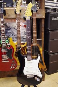 Fender Japan  ST62 Stratocaster Black Electric guitar made in japan from japan