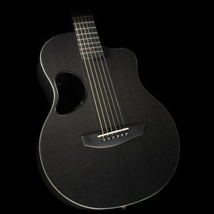 Touring Carbon Fiber Acoustic-Electric Guitar White Binding