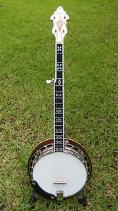 Gibson Mastertone Style 5-string Banjo w TKL Case Flamed Maple Neck & Resonator