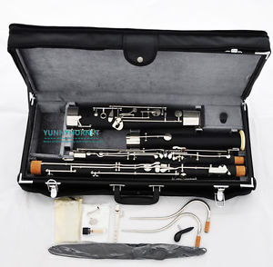 Professional ABS C tone Bassoon One Year warranty • Case • Cupronickel Bocals
