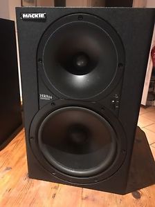 2x MACKIE HR824 Mk1 Made In USA Speakers - Pro Studio Monitor  -