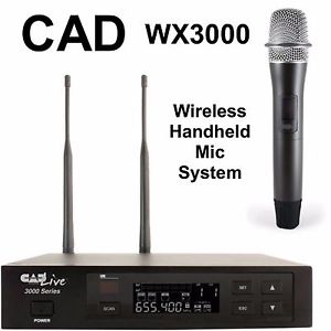 CAD AUDIO WX3000 Cardioid Dynamic Handheld Wireless Mic System