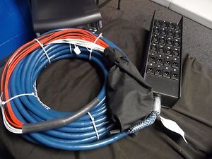 Whirlwind USA model ME-16-8-XL-100 stage box / snake, box to fan, 100ft