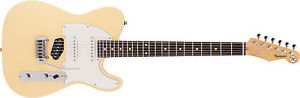 Reverend Pete Anderson Eastsider S Satin Powder Yellow