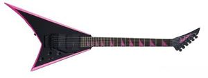 Jackson X Series Rhoads RRX24 Black with Neon Pink Bevels PREORDER