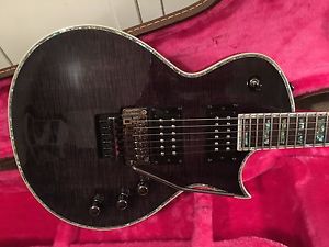LTD EC-1001FR Deluxe Electric Guitar Black w/ Bare Knuckle Juggernaut Pickups