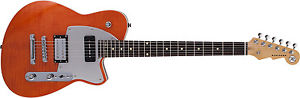 Reverend Double Agent OG 20th Anniversary Rock Orange Flame Maple