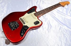 Fender USA 2009 American Vintage ‘62 Jaguar / Candy Apple Red Used F/S #fg184