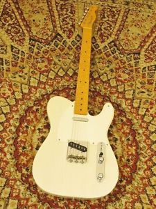 Fender USA American Vintage 52 Telecaster White Blonde '04 Used  w/ Hard case
