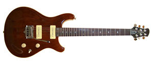 Tradition M250T Guitar with a Walnut GlossTop and TREMKING FIXED BRIDGE VIBRATO