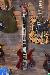 NOS BC Rich Electric Bass Guitar Red Heritage Classic Inv# RG11
