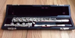Yamaha 871 Handmade Professional Silver Flute; new headjoint