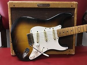 One Owner 1957 Fender Stratocaster And 1957 Fender Deluxe Tweed Amp