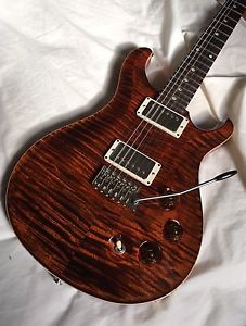PRS DGT Orange Tiger Moon Inlays Killer Top