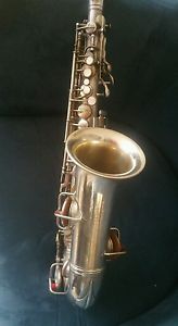1922 Alto Saxophone Conn New Wonder New Pads Rolled Tone Holes