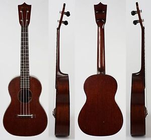 1960s Martin Style 1-T Tenor Ukulele Uke with Case Very Good Condition