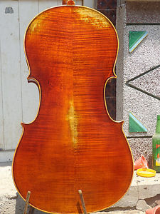 7/8 size Cello full Hand made antique old style cello very nice sound