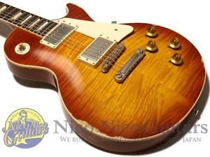 Gibson 2014 Historic 1959 Les Paul Heavily Electric Guitar Free shipping
