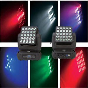 Epsilon PRO Flexcube 25 5X5 10W RGBW LED Beam/Wash Moving Head Matrix Panel Ligh