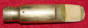 Dukoff Stubby Woodwind Co New York Tenor Sax Mouthpiece Adam Neiwood 107 signed