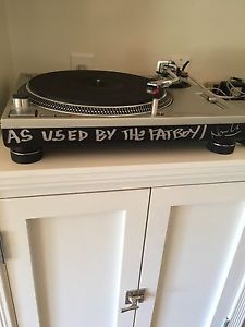 Technics SL1200MK2 DJ Turntable *Signed By Fatboy Slim* W/ Road Case