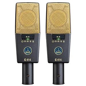 AKG C414 XL II (Matched Pair) B-Stock