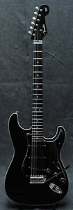 Fender Japan AST 2007 Black SSS Basswood 22f Longscale