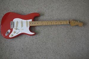 FENDER CLASSIC 50S STRAT WITH AAA FLAMED MAPLE NECK & BAG