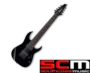 RRP$999 IBANEZ RG8 BLACK ELECTRIC GUITAR 8 STRING RG SOLID BRIDGE  BRAND NEW