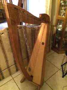 SMALL HARP HAND CRAFTED