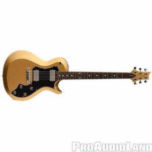 PRS S2 Singlecut Standard Electric Guitar Egyptian Gold Push/Pull Tone Controls