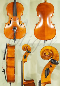 ROMANIAN QUARTER SIZE 1/4 SCHOOL 'GENIAL 1-Oil' ANTIQUED CELLO CODE: C1423