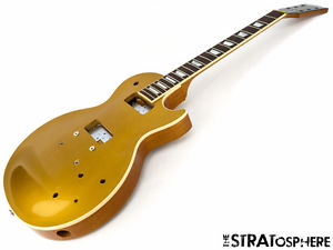 2015 Gibson USA Les Paul Deluxe BODY+ NECK American Mini Humbucker Route Goldtop