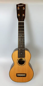 PONO Sopran Ukulele Pro Serie, RS(C)-PC, Fichte/Palisander,