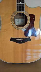 Taylor 410ce Acoustic Electric Guitar Natural USED Good Condition w/ Case