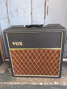 Vintage 1965 Vox AC4 Basketweave Covering 1x8 Elac Valve Amp Amplifier SERVICED
