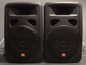2 x JBL EON 15 G2 Powered Speakers