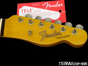 Fender Custom Shop Postmodern Relic Telecaster NECK & TUNERS Tele Rosewood Mod C