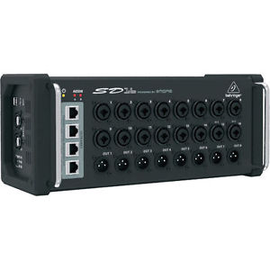 NEW Behringer SD16 16-Ch I/O Stage Box Digital Snake Remote Controllable & USB