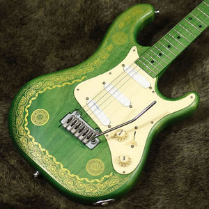 (end)   Killer KG-VIOLATOR BUDDA Budda Green, Stratocaster type guitar, j222350