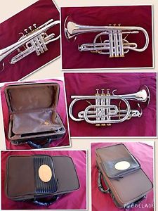 Custom Shop Professional Cornet ACR-835S (Silver Plated Yellow Brass)