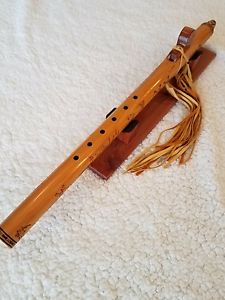 Native American style flute by Jack Thomas. Collector flute.