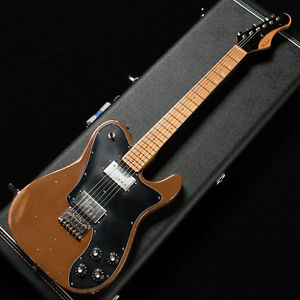 Shabat Guitars Lion Deluxe (Mocha Brown / Maple) Heavy Aged New  w/ Hard case