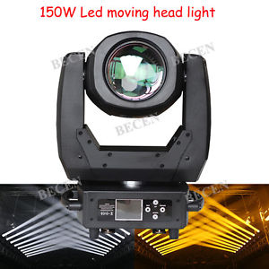 2pcs/lot 150W gobos super bright LED moving head light for stage dj + flycase