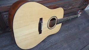 Guitare folk acoustique SOLID ROCK handmade US