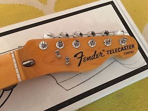 2011 Fender American Vintage 72 Custom Telecaster Neck + Tuners USA AVRI Tele